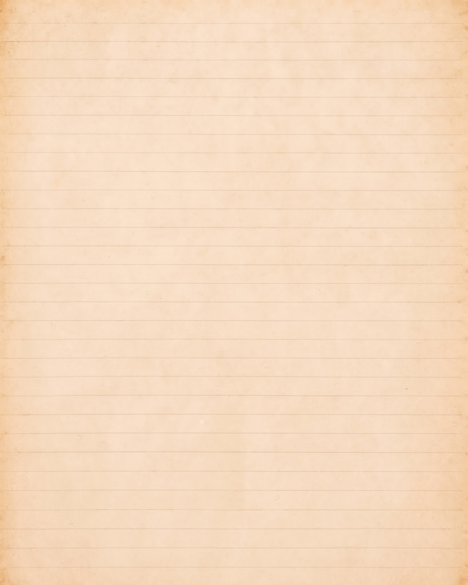 Blank journal page